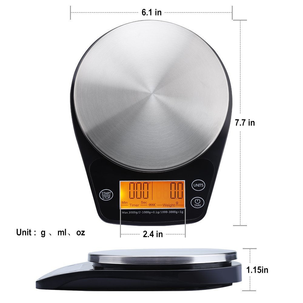 Coffee & Kitchen Scale That Makes Cooking Easy