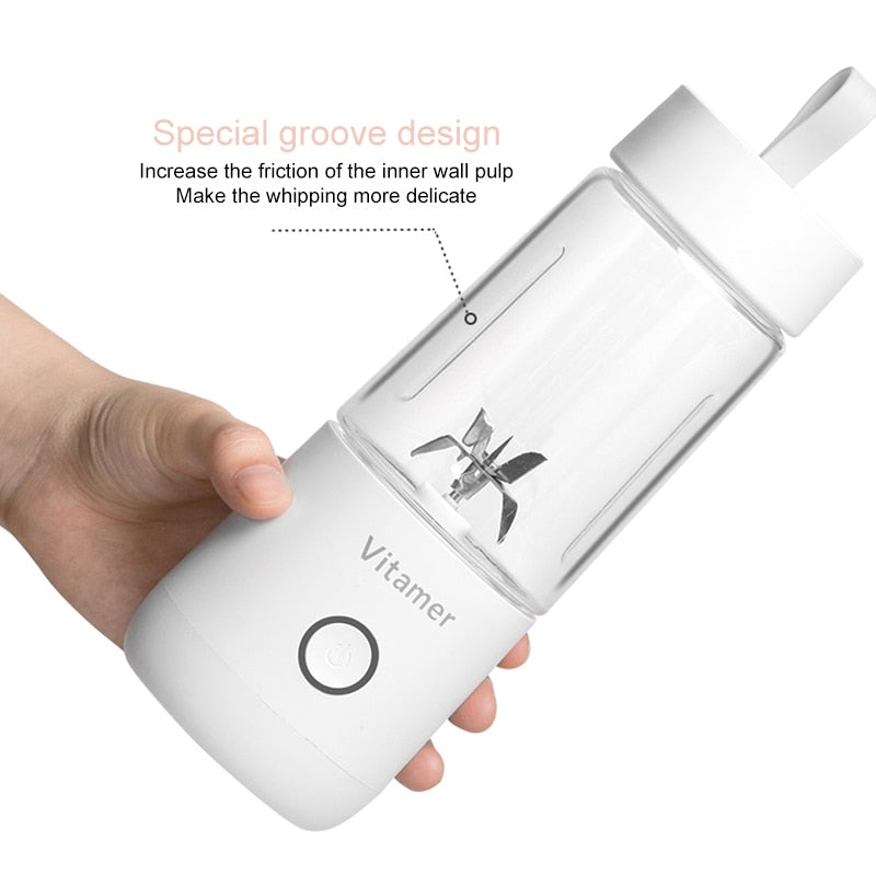 Portable Electric Blender – Smoothies Anytime, Anywhere