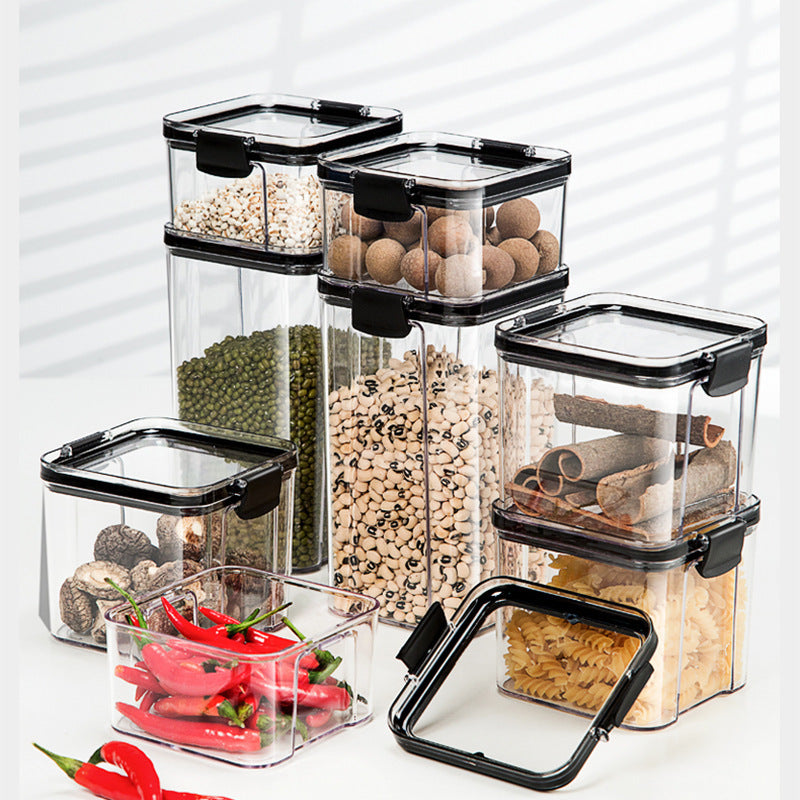 Food-Safe Sealed Storage Jar for Pantry Organization