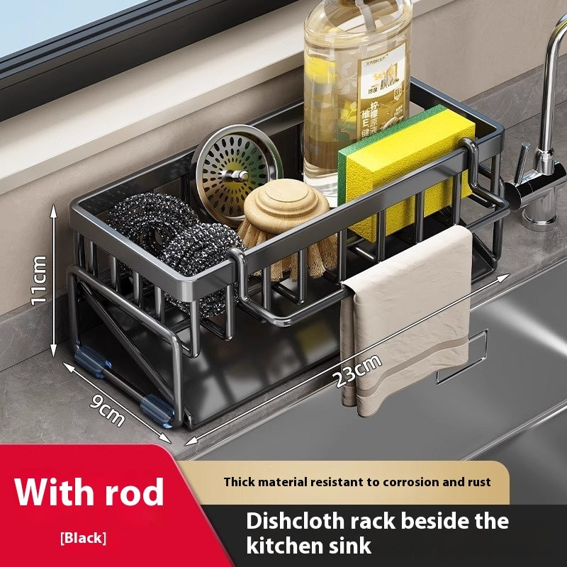 Sink-Side Rag Organizer – Dry and Neat Every Day