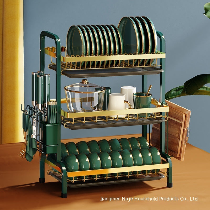 Quick-Dry Dish Rack – Keep Your Counter Clean