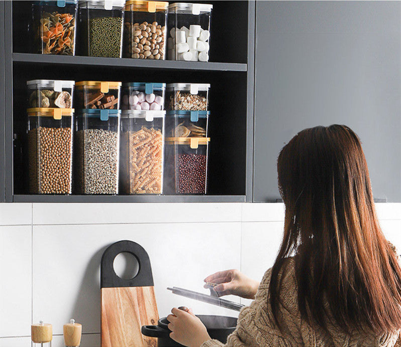 Airtight Kitchen Storage Jars for Fresh, Organized Pantries