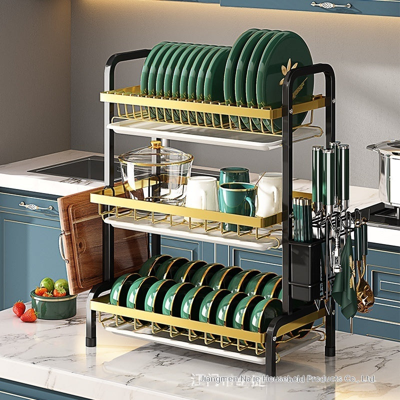 Quick-Dry Dish Rack – Keep Your Counter Clean