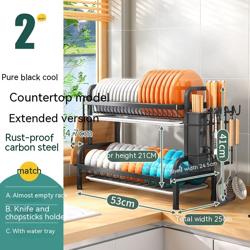 Quick-Dry Dish Rack – Keep Your Counter Clean