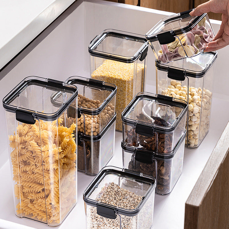 Food-Safe Sealed Storage Jar for Pantry Organization