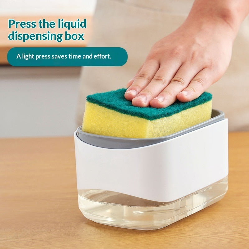 Hands-Free Kitchen Soap Dispenser – Clean Dishes Effortlessly