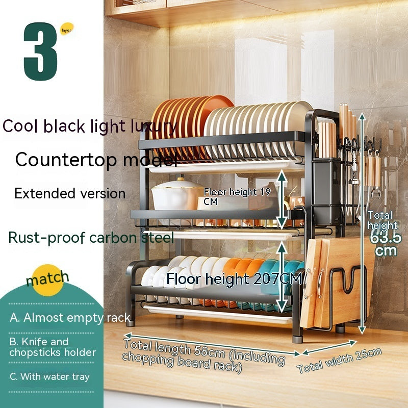 Quick-Dry Dish Rack – Keep Your Counter Clean