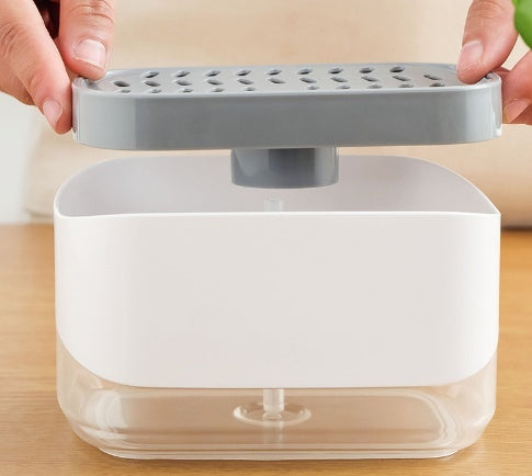 Hands-Free Kitchen Soap Dispenser – Clean Dishes Effortlessly